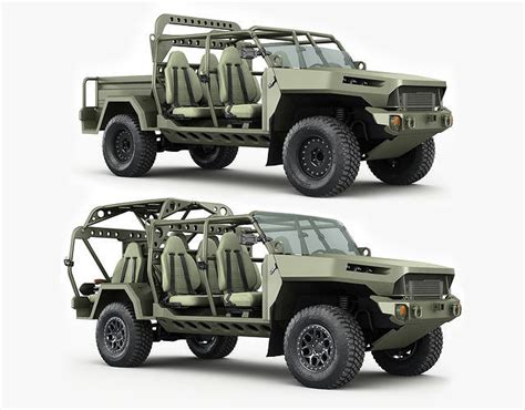 Chevy Colorado Zr Military Isv Collection D Model Cgtrader