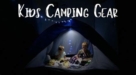 Kids Camping Gear | Outdoor Bound