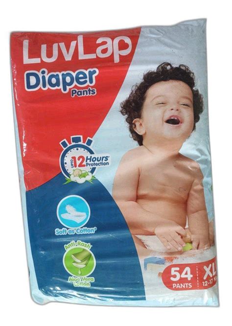 Plain Luvlap Disposable Baby Diaper Pants Size Xl At Rs Pack In