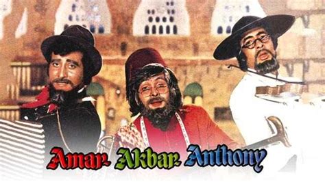 Amar Akbar Anthony 1977 Plot Songs Cast Reviews Trailer And More