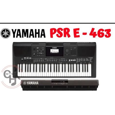 Jual Keyboard Yamaha Psr E 463 Original Garansi Resmi Free Stand