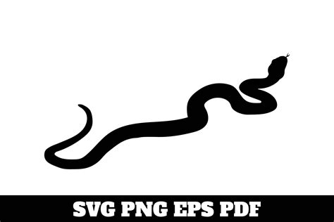 Snake Silhouette SVG Graphic by Pony3000 · Creative Fabrica