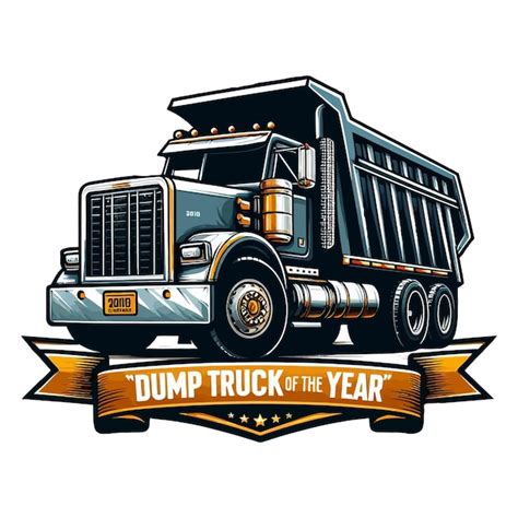 Premium Vector Dump Truck Vector Illustration