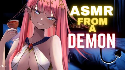 ASMR 3DioSuccubus Appears At Your Bed Whispering Soft Spoken