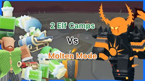 Are You Able To Win Molten Mode With Elf Camps Towerdefense