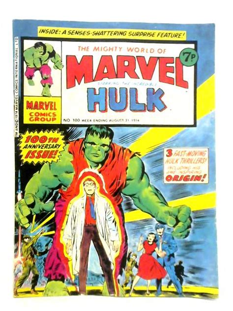 The Mighty World Of Marvel Incredible Hulk Magazine Number By