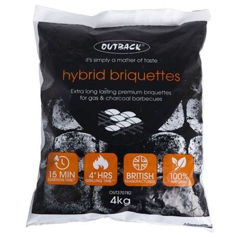 Outback Hybrid Charcoal Briquettes Robert Dyas