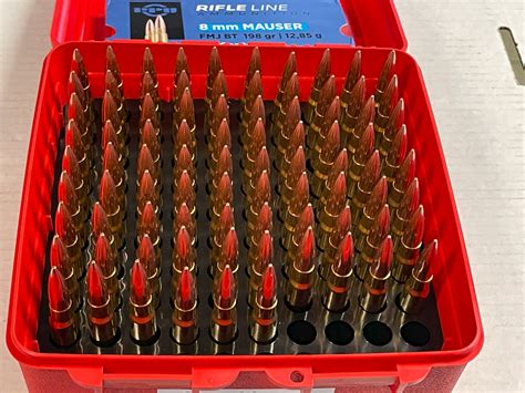 Rounds Ppu Mm Mauser Grain Fmj Bt With Ammo Box New Ammo