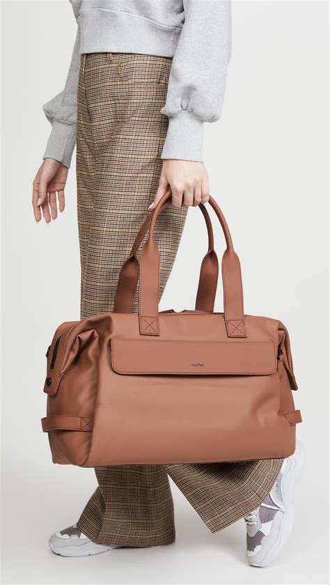 Calpak Leather Duffle Bag Best Weekender Travel Bags 2020 Popsugar Fashion Photo 3