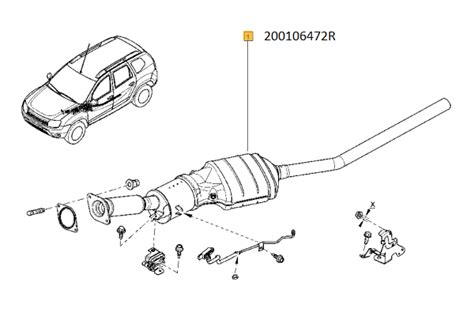 Catalizator Cu Filtru Particule Dacia Duster X Renault R