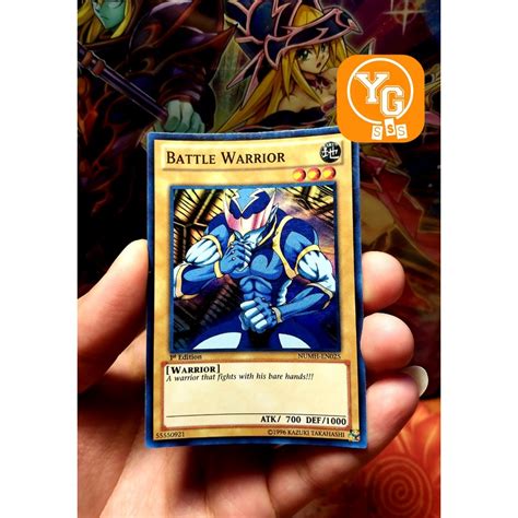 Yugioh SSS Thẻ bài chính hãng Battle Warrior NUMH EN025 Super