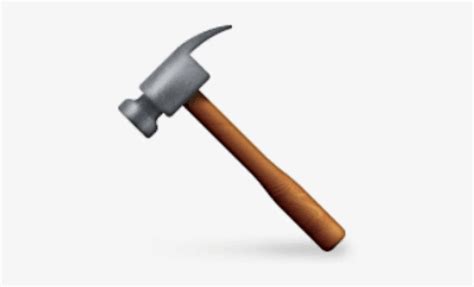 Free Png Ios Emoji Hammer Png Images Transparent Hammer Emoji Png