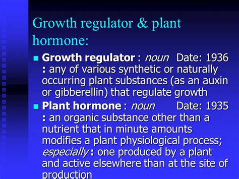 What Is The Difference Between Plant Hormones And Plant Growth