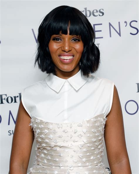 Kerry Washington Steps Out With Her Afro | Allure