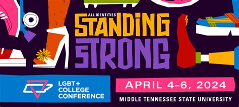 Lgbt Plus College Conference ‘standing Strong Set For April 4 6 On