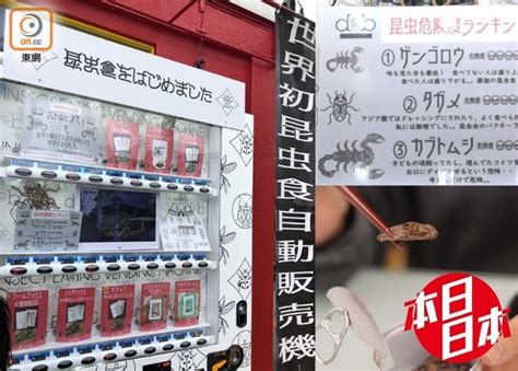 本日日本：昆蟲食自動售賣機 熊本爆紅｜即時新聞｜生活｜oncc東網