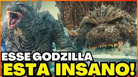 Que Insano Godzilla Minus One Vai Ter Um Novo Poder Saiu O Trailer E