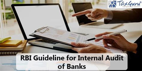 RBI Guideline For Internal Audit Of Banks