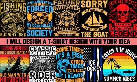 Create Eye Catching Custom Graphics Awesome Bulk Merch T Shirt Designs