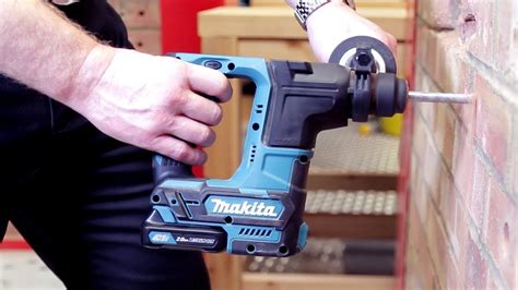 Review Makita Rotary Hammer Cordless Brushless HR166D YouTube