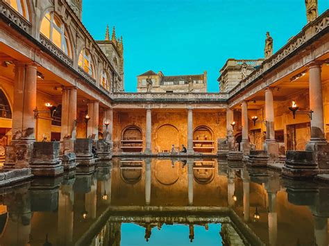 Roman Baths At Night - Visit The Magical Torchlit Summer Evenings!