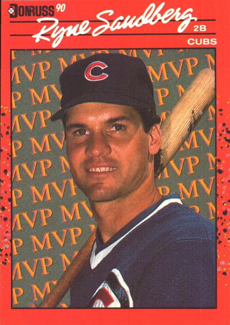 1990 Donruss Bonus MVP S BC 10 Ryne Sandberg Trading Card Database