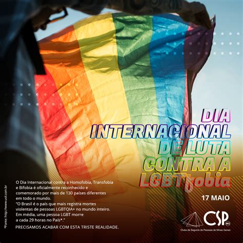 Dia Internacional De Luta Contra A Lgbtfobia Cspmg