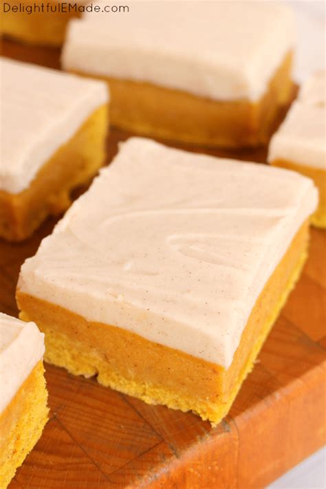 Pumpkin Spice Sugar Cookie Bars Delightful E Made