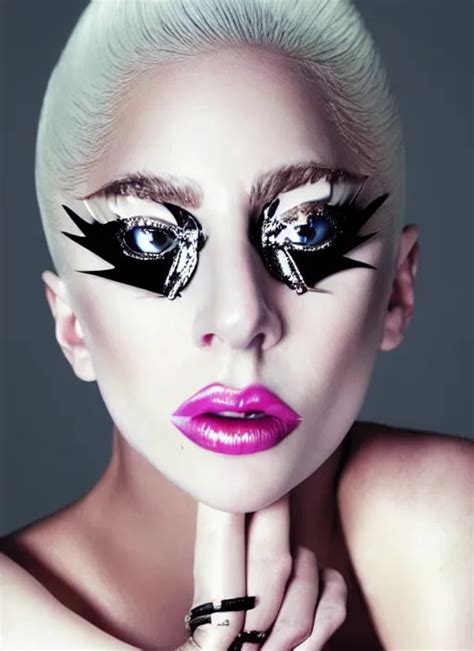 Lady Gaga Photoshoot By Nick Knight Editorial High Stable Diffusion