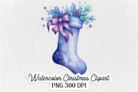 Watercolor Christmas Clipart Graphic By Lloy Design Creative Fabrica