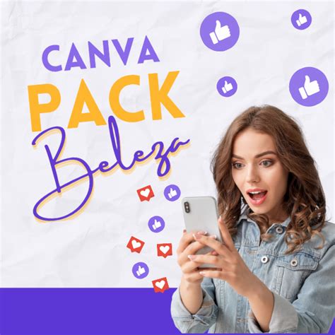 Canva Pack Beleza Marcia Vieira Hotmart