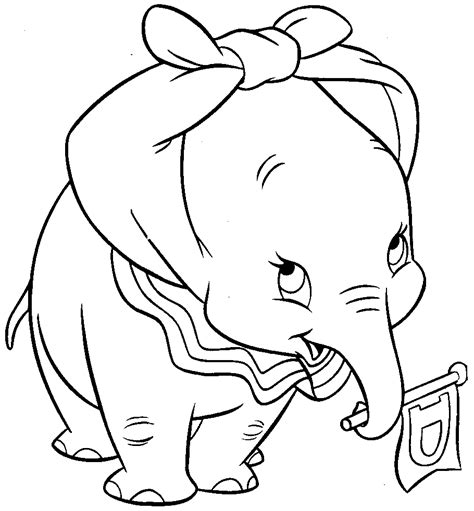 Desenhos Do Dumbo Para Colorir E Imprimir