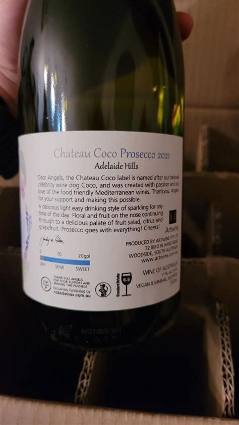 NV Chateau Coco Prosecco Australia South Australia CellarTracker