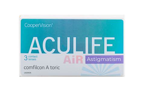 Aculife AIR Astigmatism (3) - Астигматические контактные линзы от ACULIFE