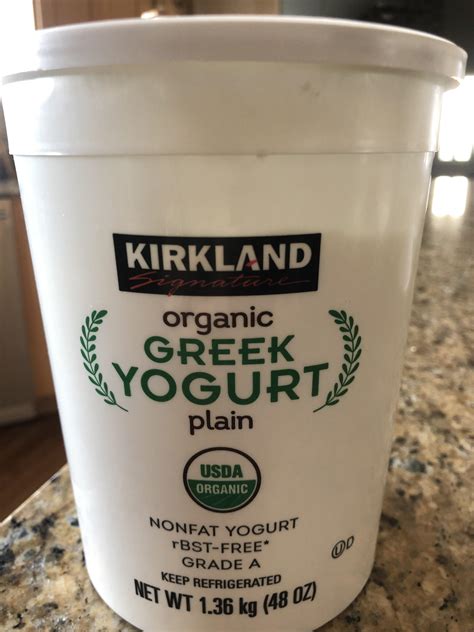 Great Item To Buy During Quarantine Plain Greek Yogurt From Costco