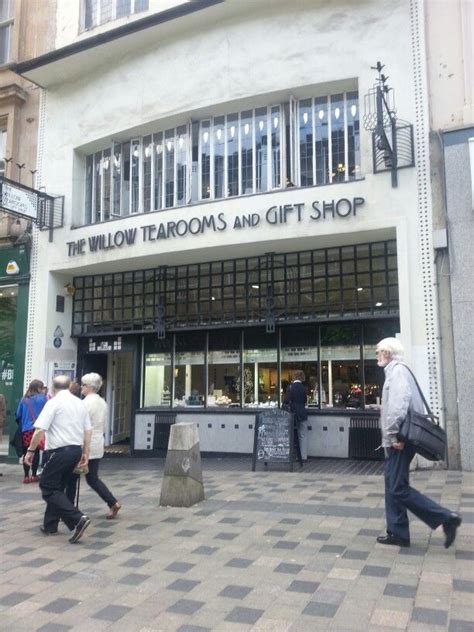 the lovely mackintosh-designed Willow Tearooms, Glasgow , Scotland ...