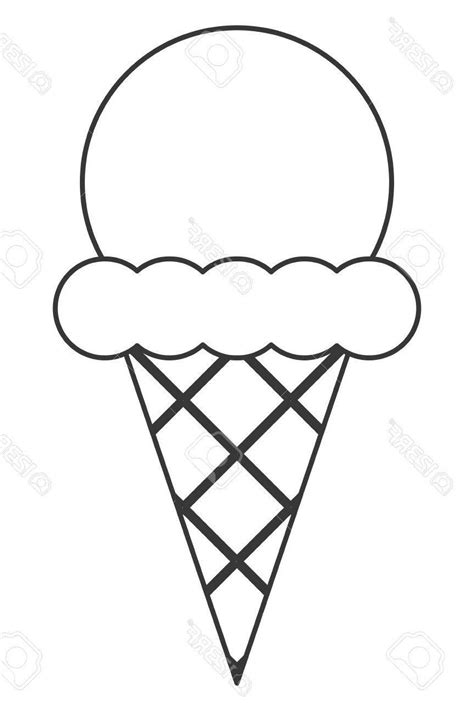 Ice Cream Cone Sketch