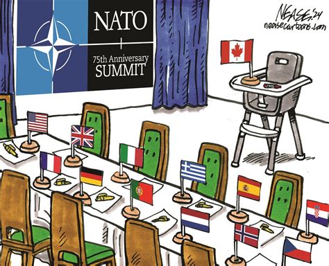 Cartoon Of The Day Nato Summit Oakville News