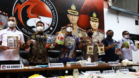 Polres Jakarta Barat Bongkar Sindikat Narkoba Jaringan Internasional