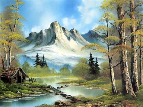 60 Easy And Simple Landscape Painting Ideas