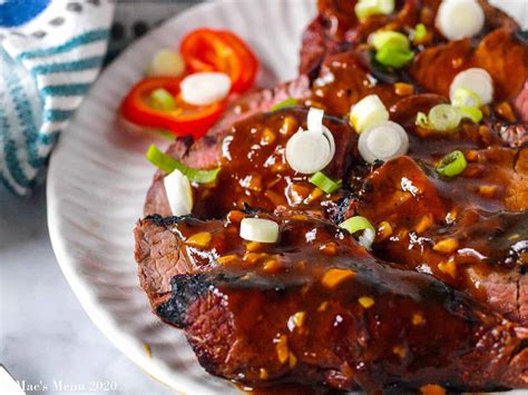 Tender Asian Tri-Tip Steak Marinade - Mae's Menu