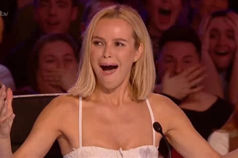 Bgt S Amanda Holden Strips Down To Racy Black Lingerie As Fans Think