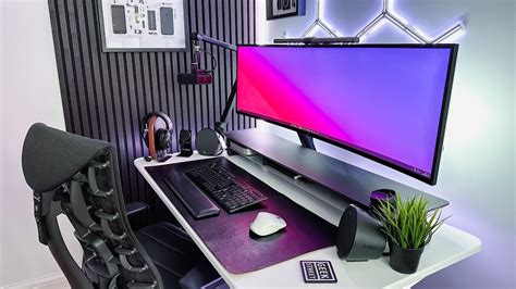 The MUST HAVE Desk Setup UPGRADES Desk Setup Tour YouTube