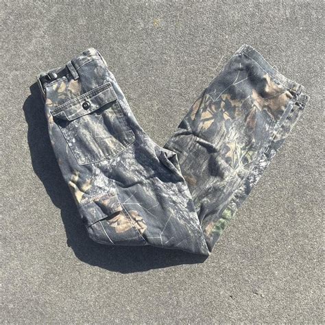 Vintage Realtree Camo Cargo Pants Measure Depop