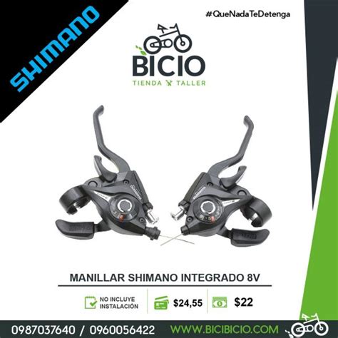 Palanca Integrada Shimano 8v Bicio Tienda Taller De Bicicletas