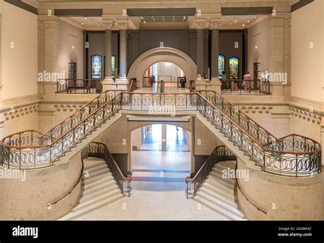 Interior of the Cincinnati Art Museum, Eden Park Drive, Cincinnati ...