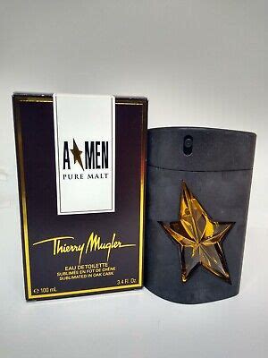 Thierry Mugler A MEN Pure Malt 3 4oz 100mL EDT Discontinued Holy Grail