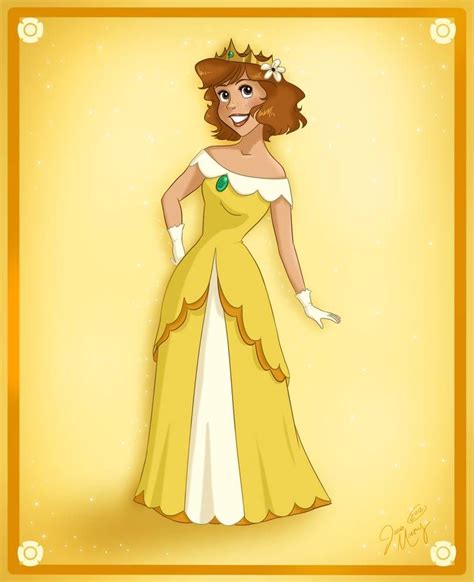 Disney Princess Daisy By Disneyjam On Deviantart Princess Daisy Disney Princess Princess