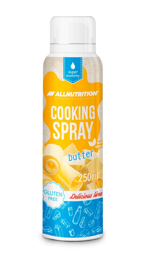 Кулинарный спрей ALLNUTRITION Cooking Spray Сливочное масло, 250 мл ...