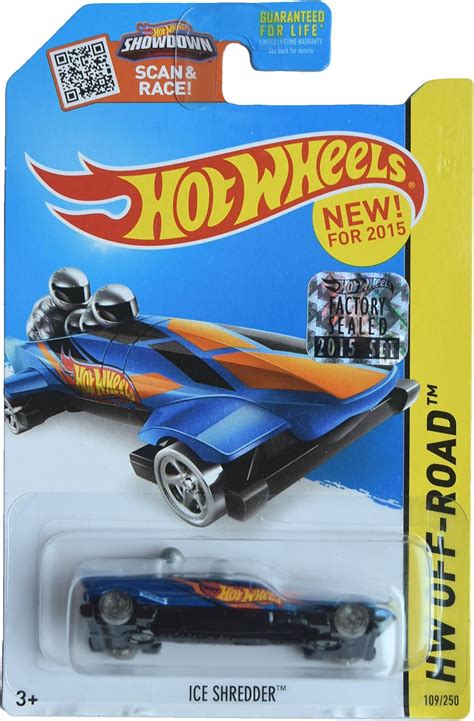 Amazon Hot Wheels Ice Shredder Off Road 109 250 Blue Toys Games